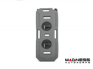 Fluid Container - Flat - Mountable - Rough Country - Gray - 20L Fluid Container - Flat - Mountable - Rough Country - Gray - 20L